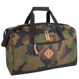 24 Pieces Trailmaker 20 Inch Camo Print Duffle Bag - Duffel Bags