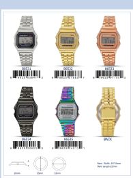 12 Pieces Digital Watch - 86531 assorted colors - Digital Watches