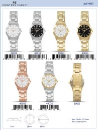 12 of Ladies Watch - 49036 assorted colors