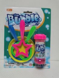 72 Pieces Bubble Tray With Wands - Bubbles