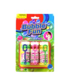 72 Pieces Bubble Set On Blister Card - Bubbles