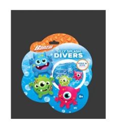 6 Pieces Silly Splash Divers Toy - Water Sports