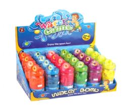 24 Pieces 60 Pc Water Balloon In Tube - Water Sports