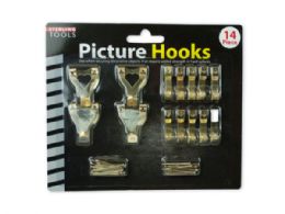 72 pieces Picture Hook Set - Hooks