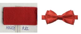 12 Wholesale Adjustable Elastic Y Back Style Unisex Bowtie Suspender Set - Red