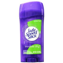 12 Pieces 2.3oz Lady Speed Stick Powder Fresh - Deodorant
