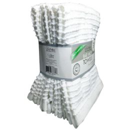 48 Wholesale 5pk Bar Mop 12in X 12in - White