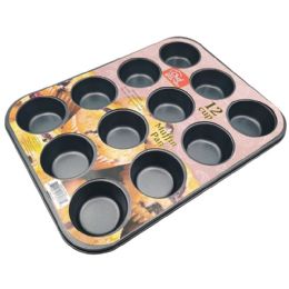 12 Pieces 12 Cup Muffin Pan - Pots & Pans