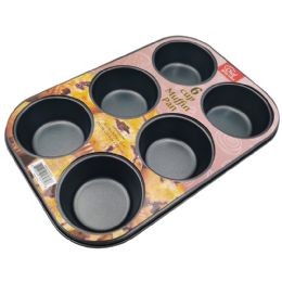 12 Pieces 6 Cup Muffin Pan (l) - Pots & Pans
