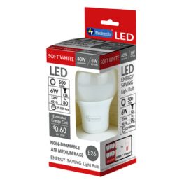 48 pieces A19 - 6w Led Light Bulb E26 - Lightbulbs