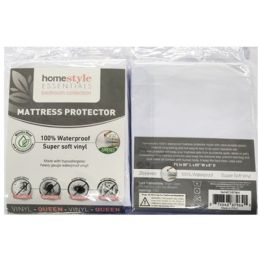 24 pieces Pvc Zippered Mattress Cover Queen - Comforters & Bed Sets