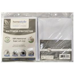 24 Pieces Pvc Zippered Mattress Cover Twin - Comforters & Bed Sets