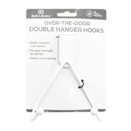 48 pieces Dual Corner Over The Door Hook - Hooks