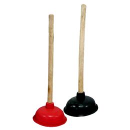 48 pieces Plunger W/wood Hdl - Plumbing Supplies