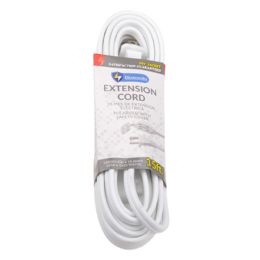 50 pieces 15ft. Extension Cord White - Cables and Wires