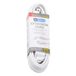 50 pieces 9ft. Extension Cord White - Cables and Wires