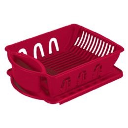 6 of 2 Pc Sink Set - Red
