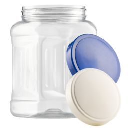 12 Pieces 1900ml Transparent Plastic Jar #2119 - Disposable Plates & Bowls