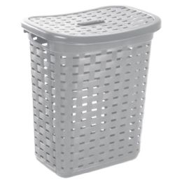 4 pieces Weave Laundry HampeR-Cement - Laundry Baskets & Hampers