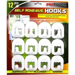 48 pieces 12pcs Adhesive Hooks - Hooks