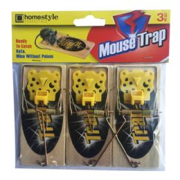 48 of 03pk Wooden Mouse Trap