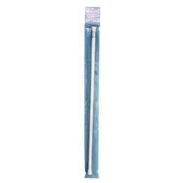 12 Wholesale 5/8 Adjtble Tension Rod 28iN-48in White