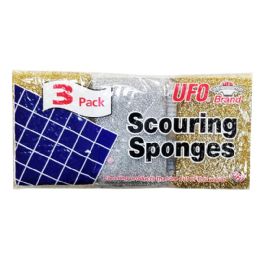 36 Wholesale 3pk - Scouring Sponge