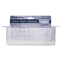 24 pieces Suction Bath Organizer Glitter - Bathroom Accessories