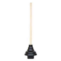 24 Wholesale Heavy Duty Plunger With Wooden Handle