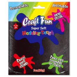 3oz Modeling Dough Black