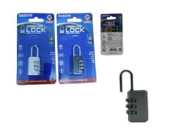 72 Pieces Combination Padlock - Padlocks and Combination Locks