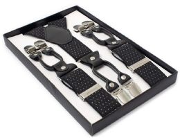 12 of EyE-Catching Black And White Polka Dots Ab Suspenders
