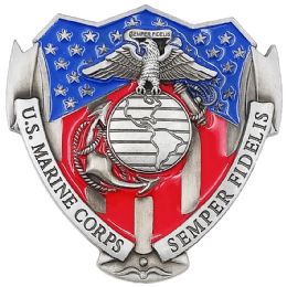 36 of Marines Belt Buckle - Eagle Design