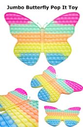 12 Wholesale Jumbo Butterfly Pop it
