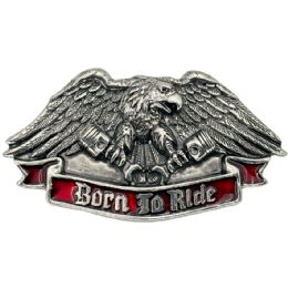 36 of Born to Ride Magnificent Eagle Belt Buckle