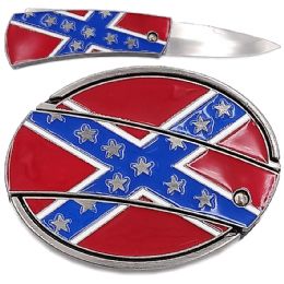 36 of Confederation Flag Knife Belt Buckle
