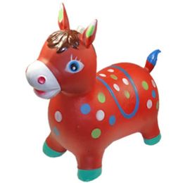 36 of Inflatable Jumping Brown Horse