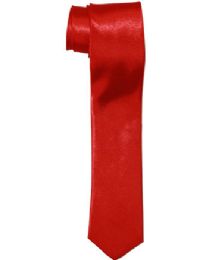 36 of Red Slim Tie