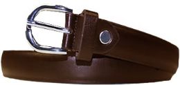 12 pieces Brown Belts for Kids - Kid Belts