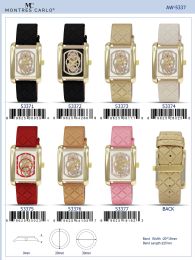 12 pieces Ladies Watch - 53375 assorted colors - Women's Watches