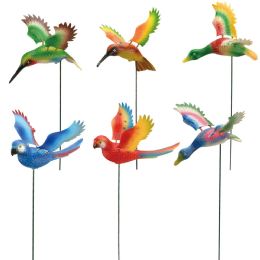 48 Pieces Bird Garden Stake - Wind Spinners