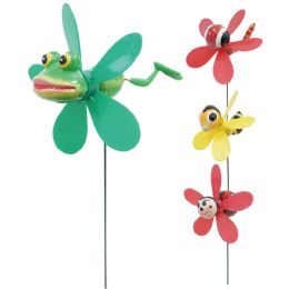 48 Pieces Animal Garden Stake - Wind Spinners