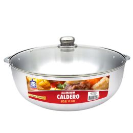 6 of Simply Kitchenware Aluminum Caldero 11.1 Qt With Glass Lid