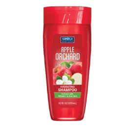 12 pieces Simply Bodycare Shampoo 12 Oz Apple Orchard - Shampoo & Conditioner
