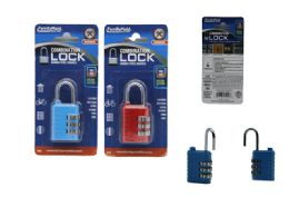 72 Pieces Combination Padlock - Padlocks and Combination Locks