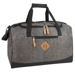 24 Pieces Trailmaker 20 Inch Grey Heather Duffle Bag - Duffel Bags