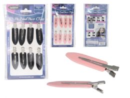 24 Pieces 8-Piece No Bend Hair Clips - Hair Accessories