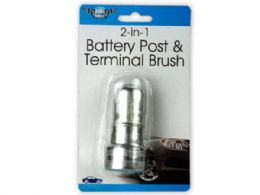 72 pieces 2-IN-1 Battery Post And Terminal Brush - Auto Accessories