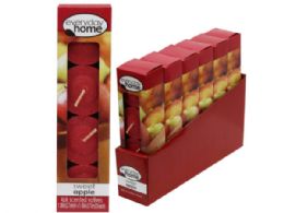 60 of Everyday Home 4 Pack Sweet Apple Scented Votive Candles