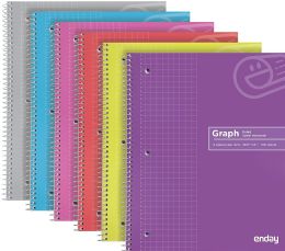 48 of Spiral Notebook 1-Subject QuaD-Ruled 70 Ct. 4-1", Black